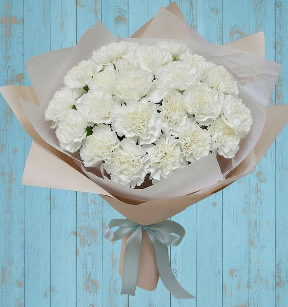 Букет цветов из: Гвоздики в Парабели