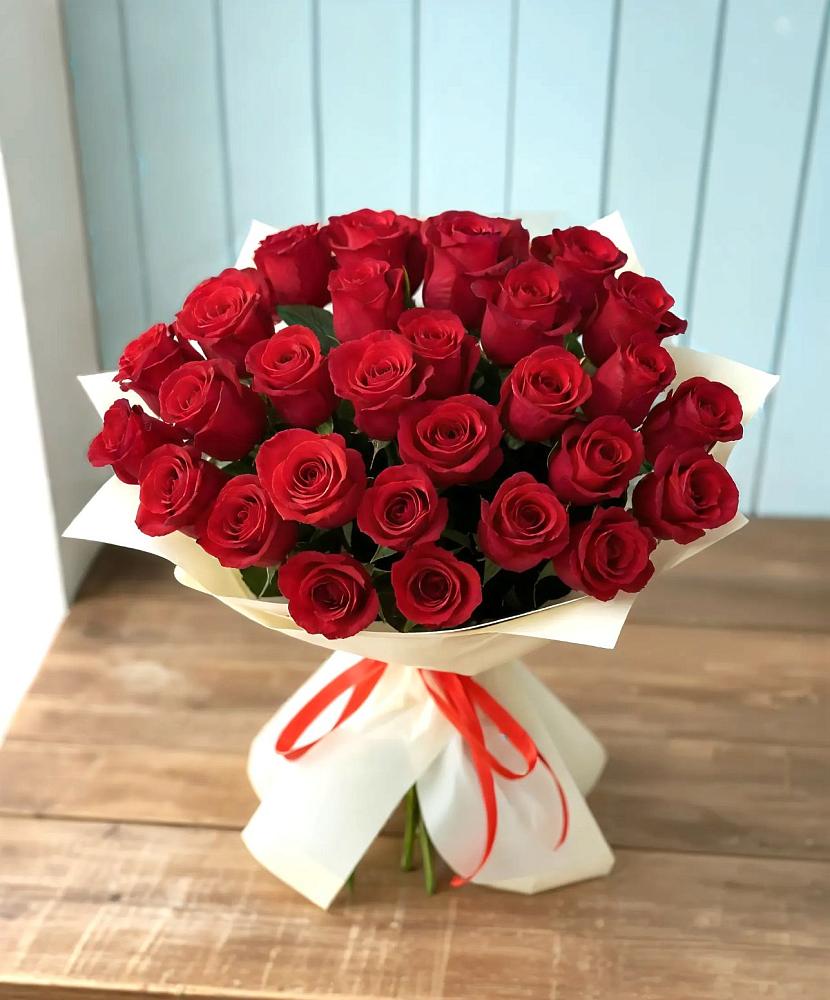 Букет 29 Красных роз в Парабели
