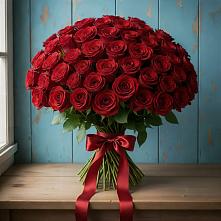 Букет Красные розы Блэк Меджик в Парабели