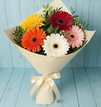 Букет цветов из:  Герберы в Парабели