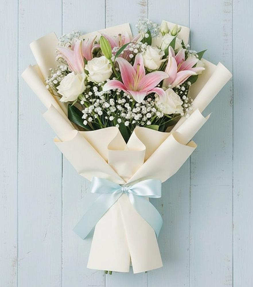 Букет цветов из: Лилии в Парабели