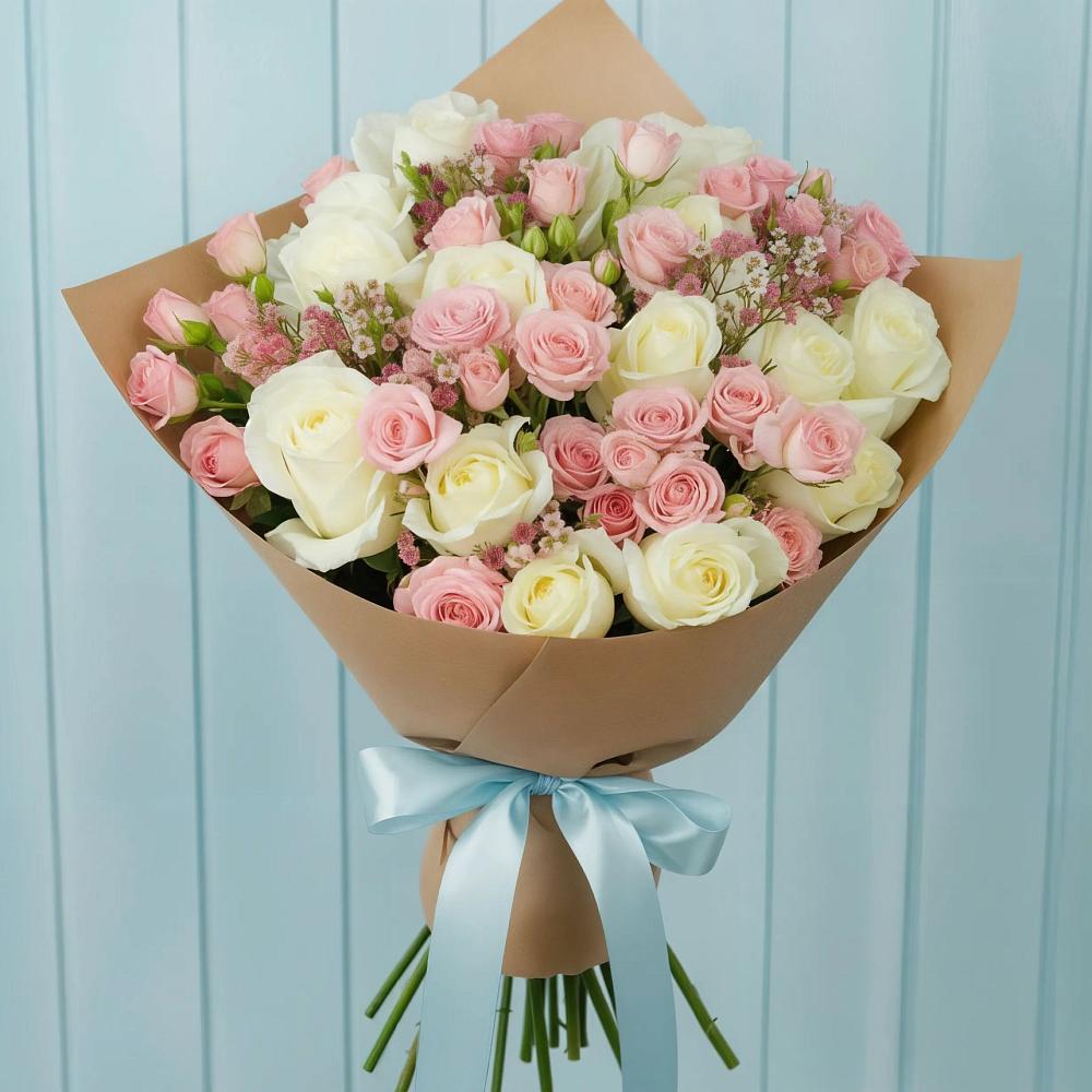 Букет цветов из: Розы в Парабели