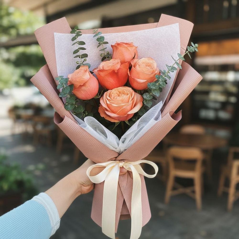 Букет цветов из: Розы в Парабели