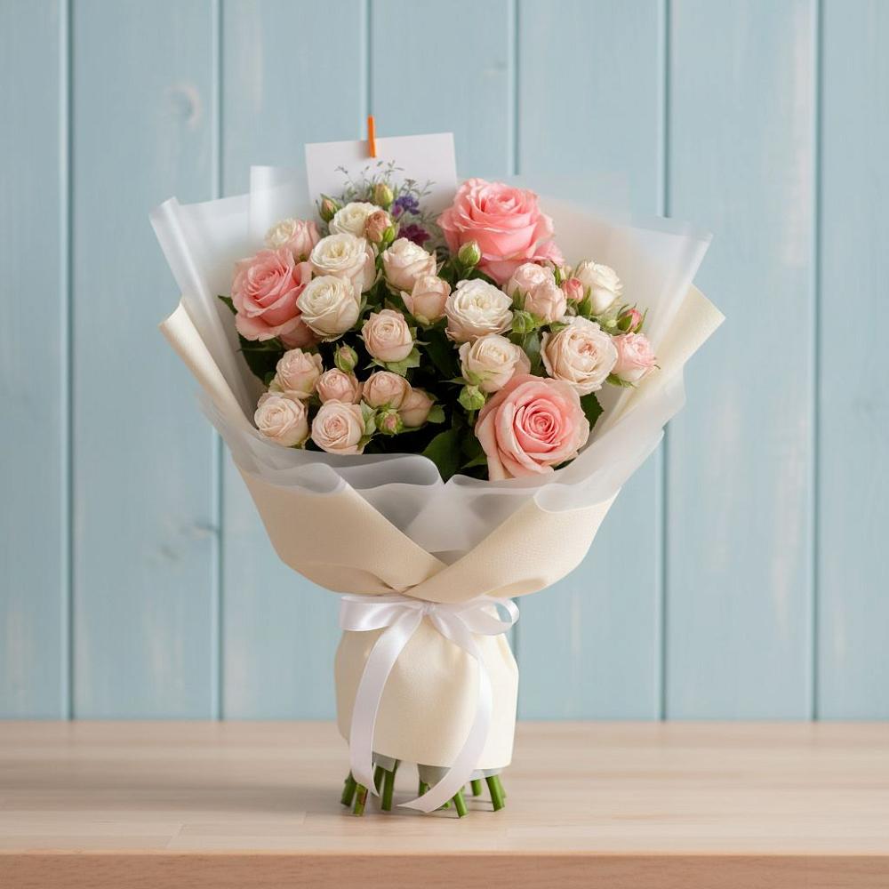 Букет цветов из: Розы в Парабели