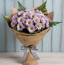 Букет цветов из:  Хризантемы в Парабели