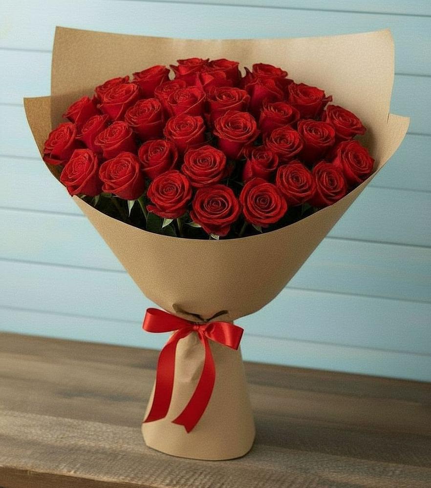 Букет Красные розы Милано в Парабели