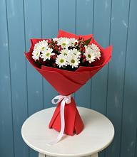 Букет цветов из:  Хризантемы #REPLACE_PRED# Парабели