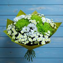 Букет цветов из:  Хризантемы #REPLACE_PRED# Парабели