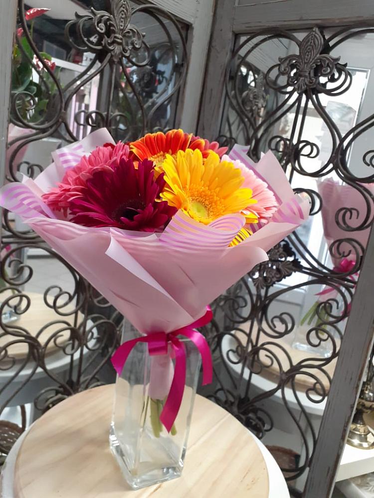 Букет цветов из: Герберы в Парабели