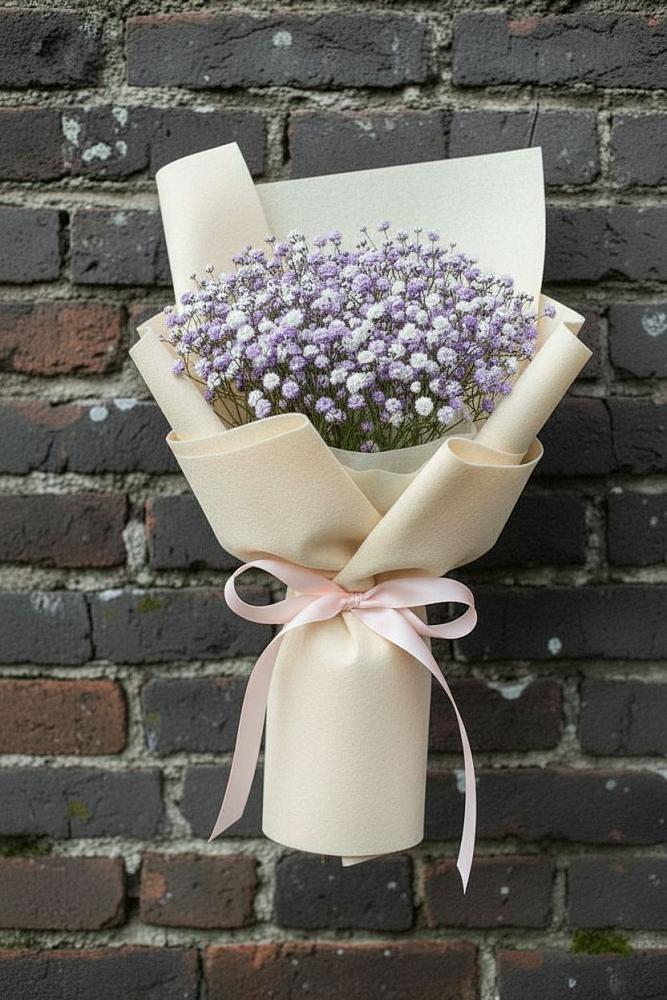 Букет цветов из: Гипсофила в Парабели