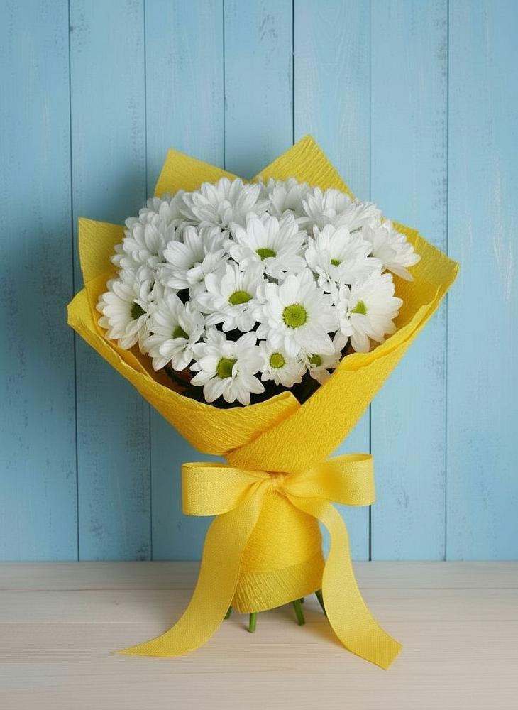 Букет цветов из: Хризантемы в Парабели