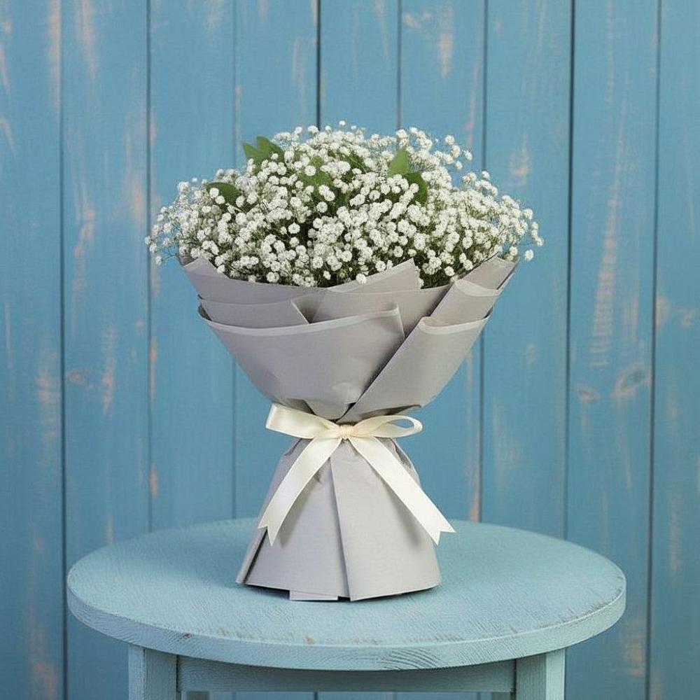 Букет цветов из: Гипсофила в Парабели