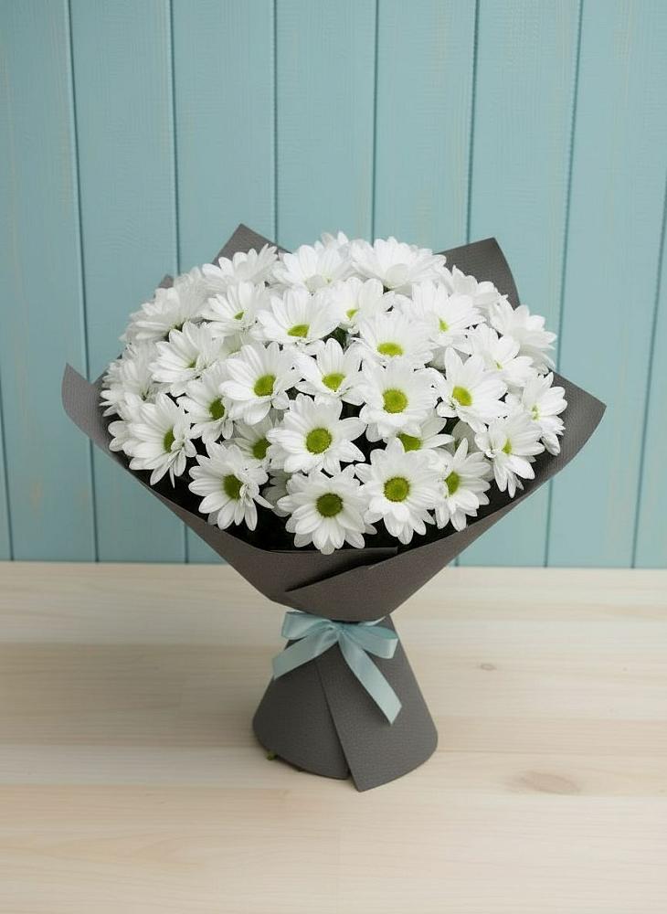 Букет цветов из: Хризантемы в Парабели