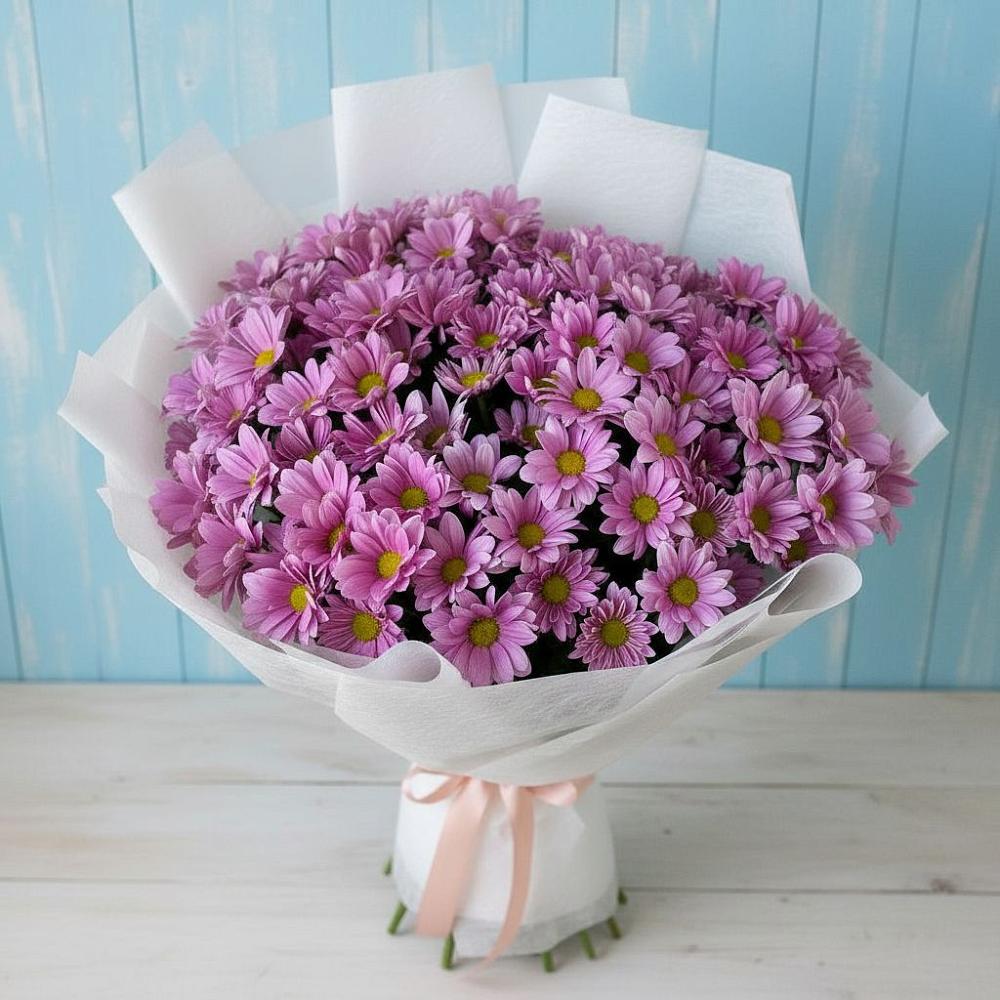 Букет цветов из: Хризантемы в Парабели