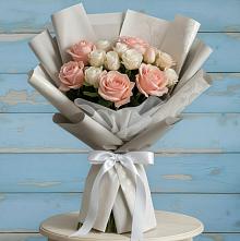 Букет цветов из:  Розы #REPLACE_PRED# Парабели