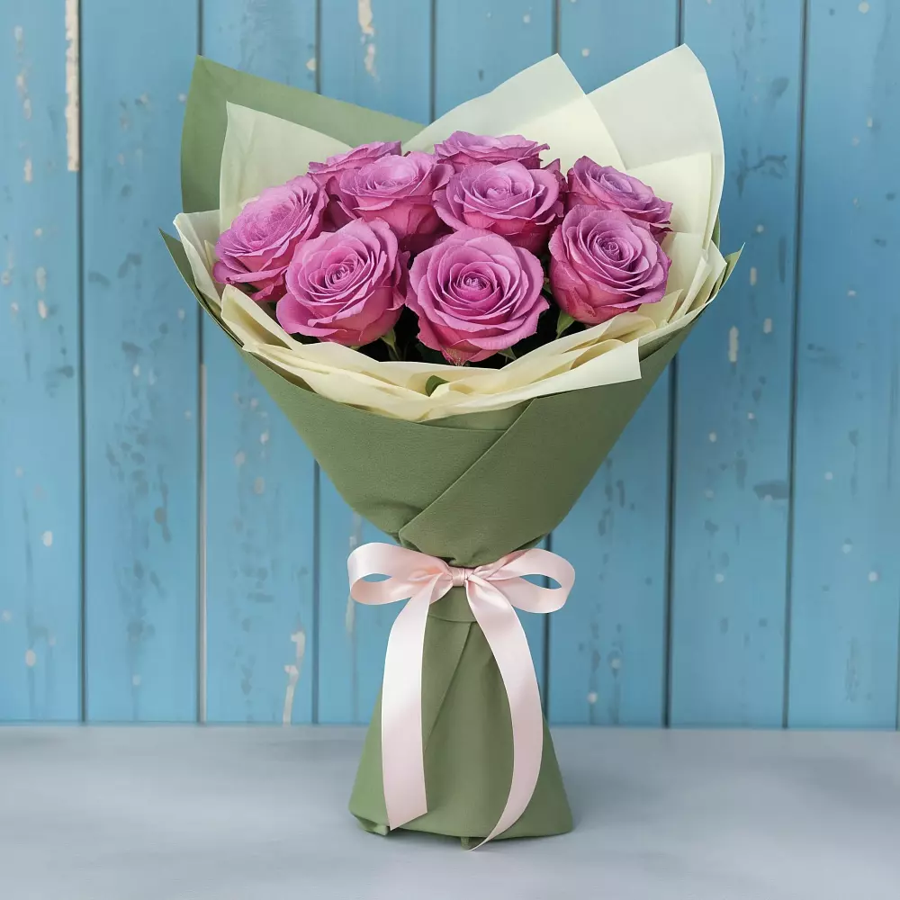 Букет Розы Фёрст Леди в Парабели