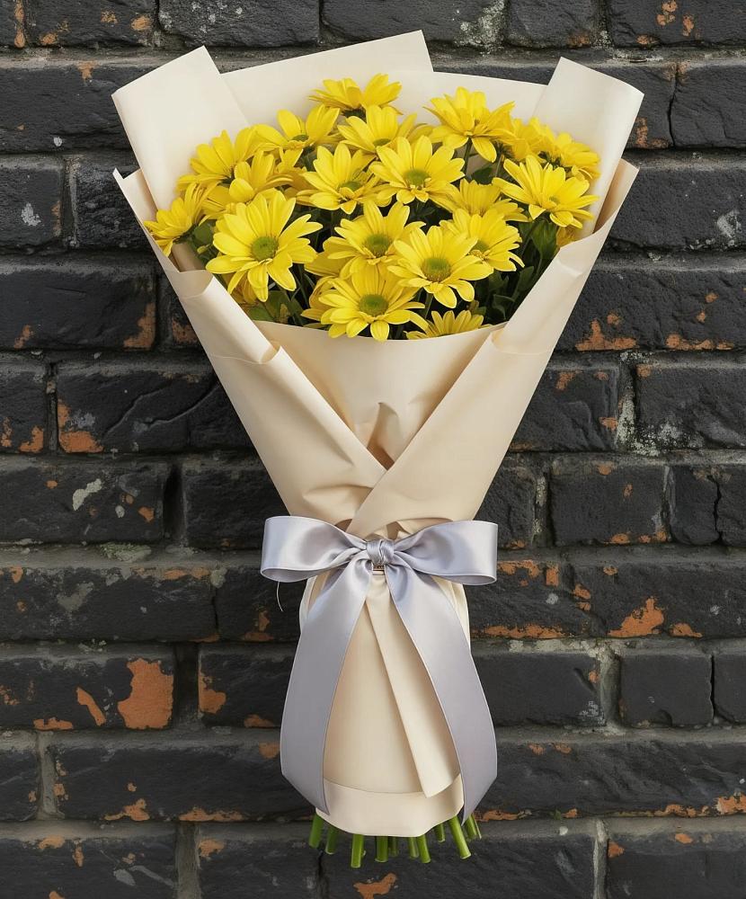 Букет цветов из: Хризантемы в Парабели