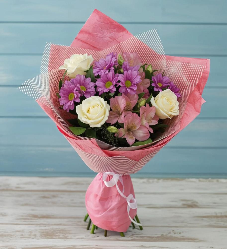 Букет цветов из: Герберы в Парабели