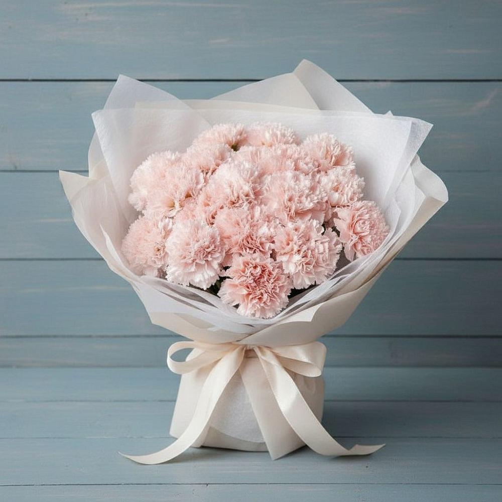 Букет цветов из: Гвоздики в Парабели