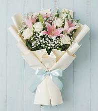 Букет цветов из:  Лилии #REPLACE_PRED# Парабели