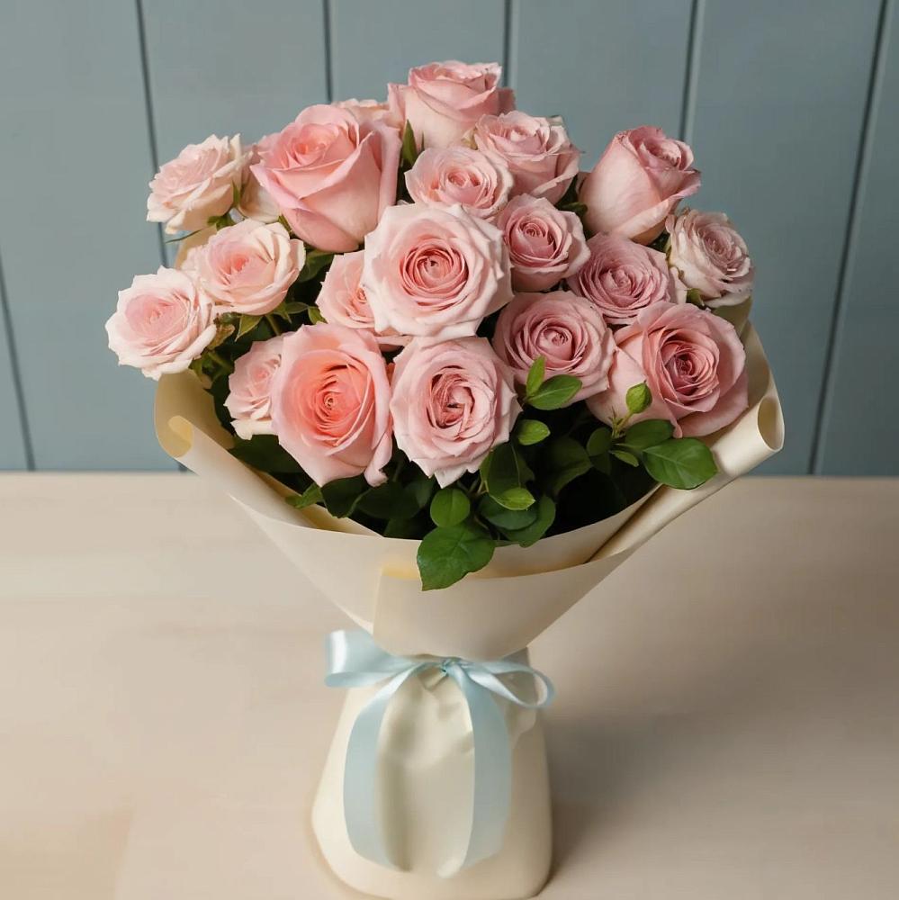 Букет Розовый шарм в Парабели